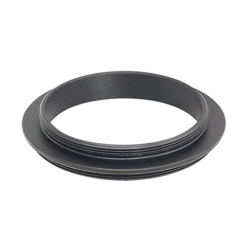 Microscope T T2 Mounting Adapter Metal Outer Thread M42 M48 M54 SCT Telescope Adapter Pitch 0.75mm Microscope Accessory(M48 to M54)