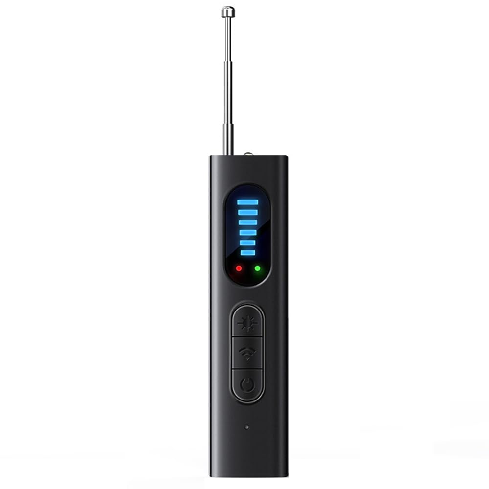 UHPPOTE Hidden Camera Detector Listening Device GPS Tracker Bug RF Signal Finder 5 Levels Sensitivity 25H Working Time