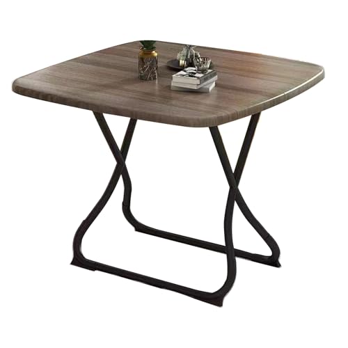 ZEQFEMKL Mesa Plegable, Juego de Mesa de Desayuno para 4, Mesa de Comedor Que Ahorra Espacio, mesas de Campamento portátiles Plegables, Mesa Plegable pequeña, Muebles de apartamento, Escritorio de of