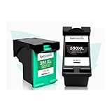 cartouche hp 350 xl darty haute qualité WGYYUANOU InkGarden – Cartouche d\'encre de Remplacement 350XL 351XL, for HP350 351, Compatible D4200 C4480 C4580 C4380 C4400 C4580 C5280 C5200 C5240(2pcs)