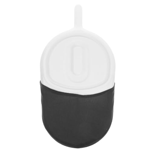 UKCOCO Padella per Pazienti Allettati Vaso da Notte Manico in Plastica Bianca Set Singolo Comoda e Resistente per Anziani e Disabili Uso Domestico e Ospedaliero