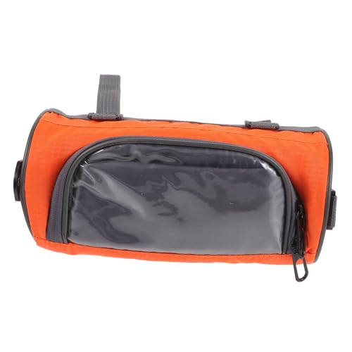 Happyyami Outdoor Fahrradlenkertasche Fronttasche Aus Oxford Stoff Und Transparentem Pvc Mit Touchscreen Für Rennräder Und Mountainbikes Große Kapazität Fahrradtasche Für Zubehör Und Telefon Im Freien