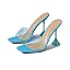 Blue Vinylite/Blue Nappa