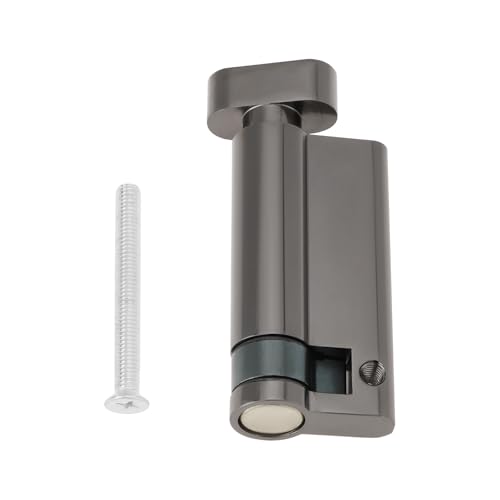 YINETTECH Half Turn Door Lock Cylinder Lock Thumb Turn Euro Cylinder Lock for Wooden Composite UPVC European Aluminum Doors Total Length 65mm