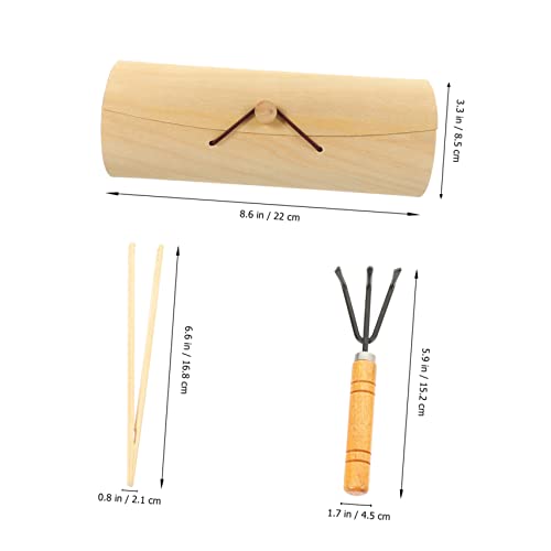 Juego mini de herramientas para jardinería Mipcase miniatura 7
