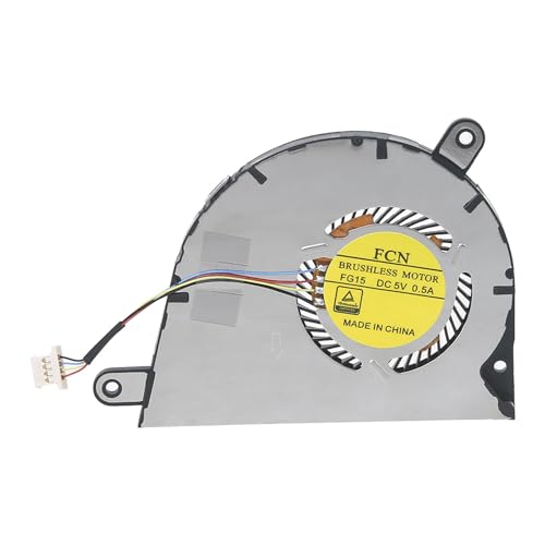 Riiichflowshop Ventilador de refrigeración Original para portátil 2 13 Eg50040s1-c450-s99 Dc28000e4s0 Dc28000e4p0