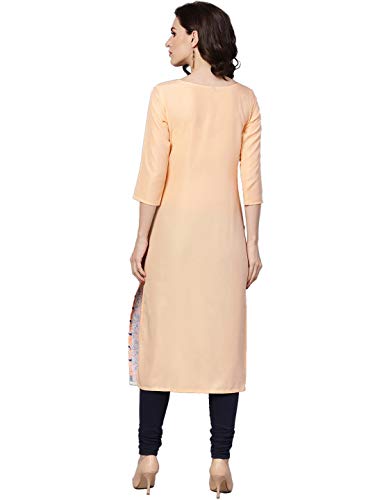 Image of Vaamsi Women's Crepe Regular Kurta