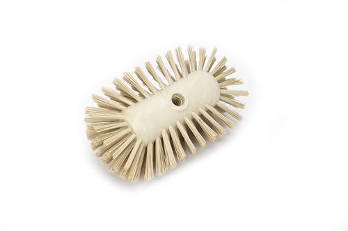 Image of SPARTA Kettle Brush, Essential Scrubber with Flared Head for Cleaning Tanks and Kettles, 5.5 inch x 9.5 inch, Tan