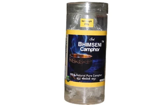 See full amazon price history chart for sri bhimseni -Pure, Edible, original, Certified & Organic Bhimseni camphor (250 Grams) sri bhimseni -Pure, Edible, original, Certified & Organic Bhimseni camphor (250 Grams) (B0B6G4P452) Amazon Price History, Amazon Price Tracker