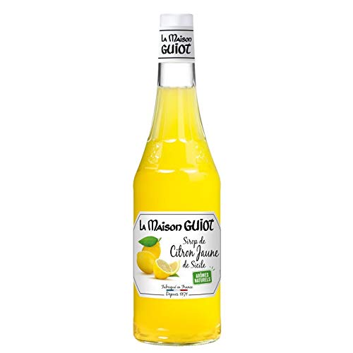 La Maison Guiot - Jarabe de limón siciliano, 70 cl, 4 unidades