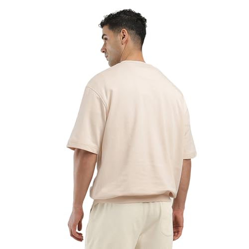 Image of Men's Solid Loose Fit T-shirt
