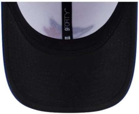New Era 9FORTY M-Crown MLB Toronto Blue Jays 50th Anniversary Side Patch Alternate 3 Player Replica Adjustable Snapback Cap - Blue/White — view 6