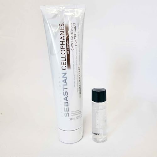 L Lorenzo No More Gray Color Additive Specialize for Resistant Gray 1.18fl.oz(35ml) | Cellophanes Chocolate Brown Set