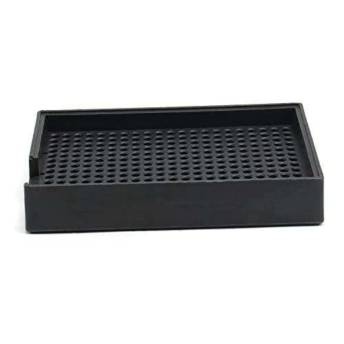 Image of Othmro 3Pcs 273 Holes Anti-Static Screws Trays Hard PP Plastic Screws Storage Tray Holder Screw Plates Square Tool Trays Screw Organizer for 3.0mm-3.5mm Screws Quick Replacing Black