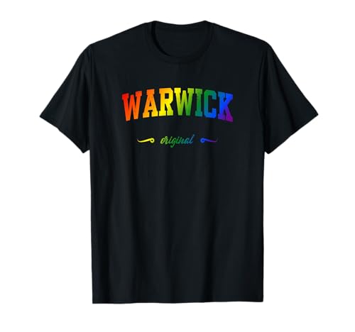 Warwick Design College Rhode Island LGBTQAI+ rainbow Camiseta