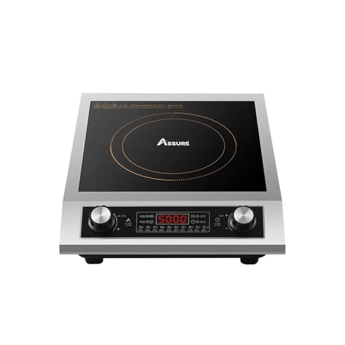 Image of Assure 3500W Commercial Induction Cooktop| AIC56 | Heavy Duty | Digital Display | Fast Heating