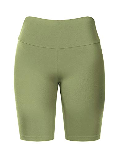 【新品未使用】 NKNIT cotton KNIT biker shorts Women Premium Cotton Mid Thigh Length Biker Short Leggings
