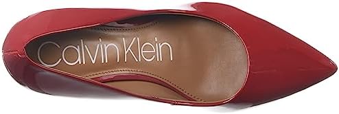 Calvin Klein Women's Gayle Pump, Crimson Red, 6 | Image 4