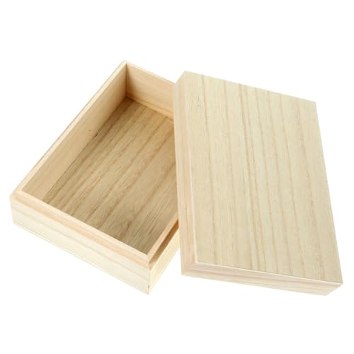 CONGARTENO Wood Recipe Storage Box Compact Card Holder Organizer for Kitchen Countertop Design for Easy Access for Recipe Organization and Culinary Masterpieces