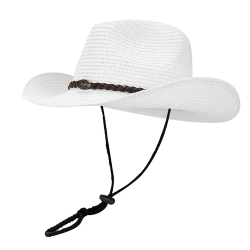 Casquette pêcheur pliable anti-UV avec cordon réglable pour voyage et plage