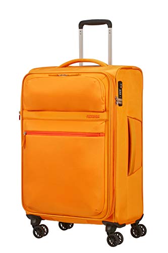American Tourister Matchup Equipaje de Mano, 68 centimetros, 78 l, Amarillo (Popcorn Yellow)