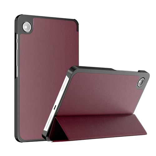 Image of YRH for Samsung A9 / A11 Tablet Case 8.7 inch, Slim Light Stand PU Lether Cover for Galaxy Tab A9 / A11 Tablet Case, Wine