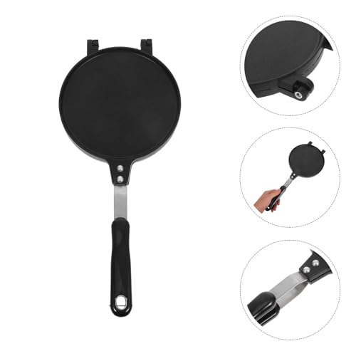 Hemoton 1PC waffle maker baking pizzelle maker quesadilla maker ice cream cone maker large waffle maker cake pan waffle pan mini griddle Silicone Omelette Maker conical Crispy machine - Image 4