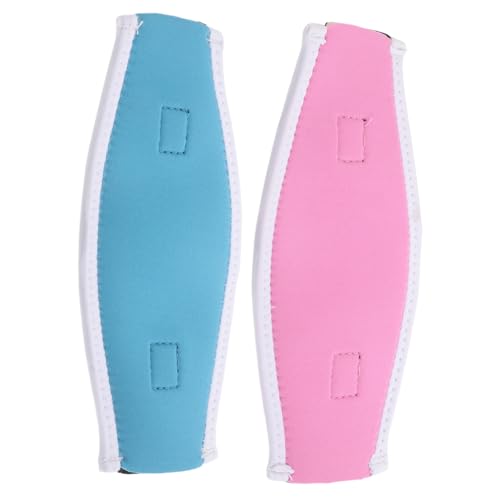 HANABASS Double Layer Neoprene Scuba Diving Mask Strap Cover Comfortable Secure Hair Protection for Swimming Snorkeling Durable Replacement Strap for Goggles