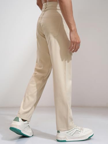 Image of Highlander Men's Casual Trousers| Relaxed Fit | Perfect for Casual Outings,Travel & Work Wear