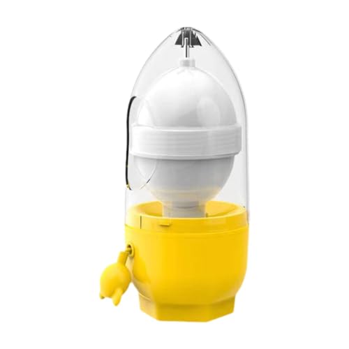 Image of Golden Egg Shaker Mixer - Manual Hand Spinner Egg Scrambler for Scrambled Inside Shell - Portable Mixing Tool for Kitchen, Camping & Travel