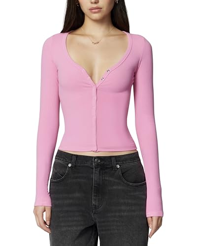 Image of Florence by Mills Women's Happy Place Lounge Baby Snap Cardi Top