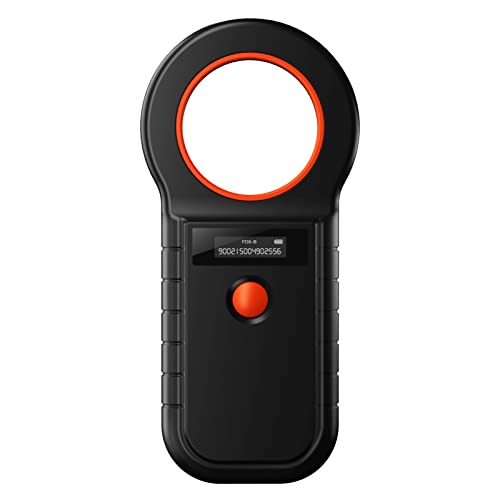 Smoostart Microchip Scanner, ISO11784/85/FDX-B/EMID 128 Records Data Storage Upload to PC Microchip...