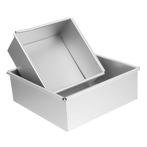 ABOOFAN Square Cake Mold Removable Bottom Non-stick Oven Pan Chiffon Cake Baking Mold