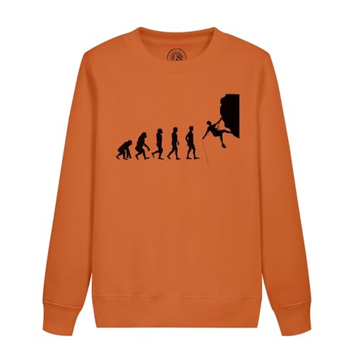 Sweatshirt enfant escalade evolution pour bouger librement sans avoir froid en grimpe