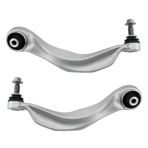 Image of Detroit Axle - RWD Front End Kit for BMW 528i 535d 535i 550i, 640i 650i Gran Coupe ActiveHybrid 5, 4 Lower Forward and Rearward Control Arms with Ball Joint 2 Sway Bars 2 Outer Tie Rods Replacement