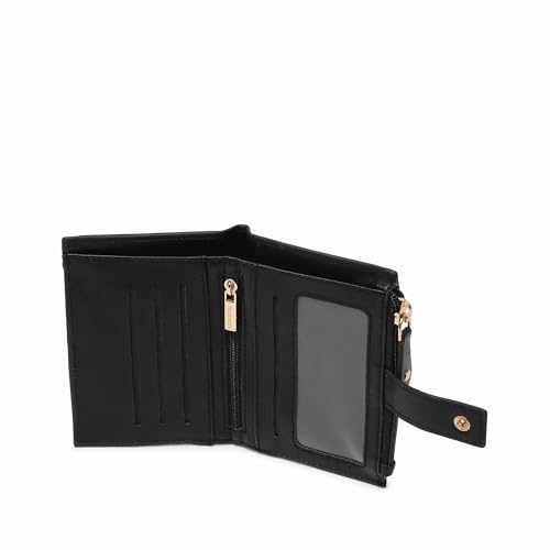 Image of Fastrack Solid Multifold Wallet for Women, Girls and Ladies | with Magnetic Closure