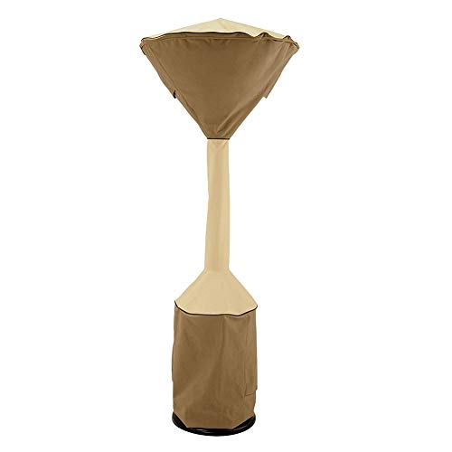 Pyramid Patio Heater Cover Waterproof Garden Torch Heater Covers Standup Fire Heater Cover with zipper