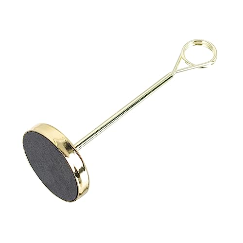 LABRIMP 1 Pc Asiento De Placa Titulares De Tarjetas De Decoración De Fiesta Tarjetero Resistente Titular De Asientos De Menú Plato+merienda Metal A3 Alimento Guarniciones Acero Inoxidable