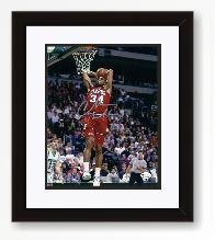 Charles Barkley Autographed Photo - 8x10 Custom Framed - Autographed NBA Photos