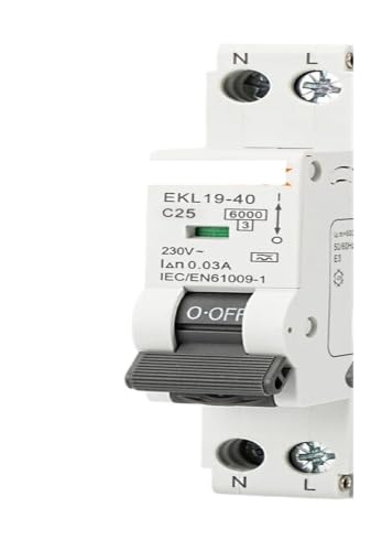 Disjoncteur automatique Type A 40A 6KA résiduel 1P+N courbe C