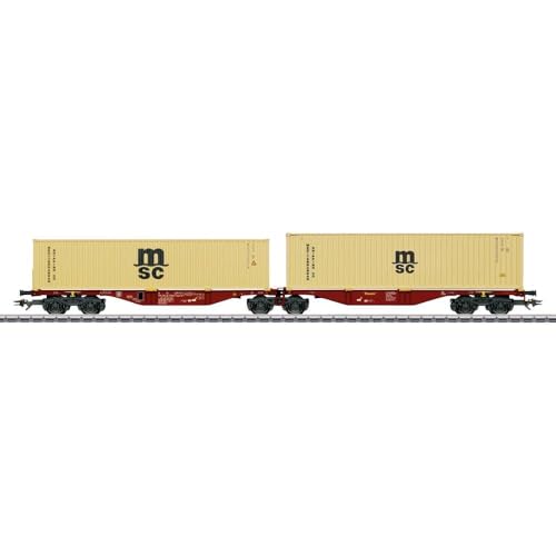 47816 H0 Doppel-Containertragwagen Sggrss 80, Touax Rai, Ep. VI