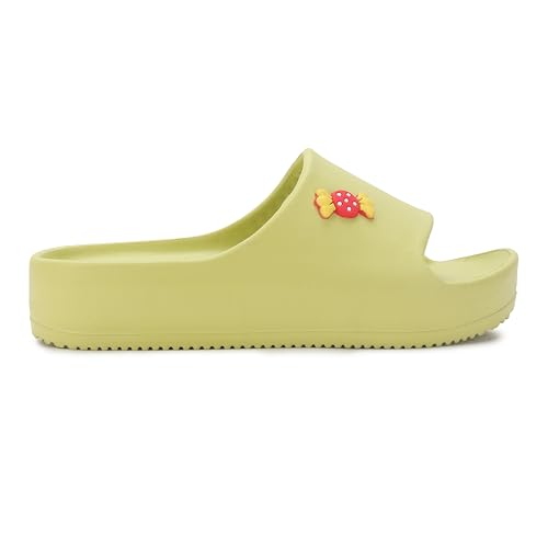 Image of CASSIEY Women Lightweight Anti-Skid Stylish Slides Flip Flops Slippers