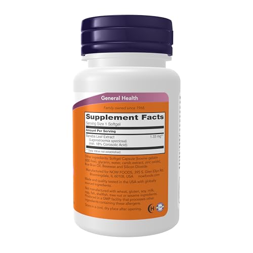 NOW Supplements GlucoFit Softgels