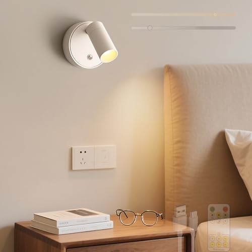 Iluminación sala de estar inalámbrica para evitar cables en la pared