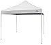 Caravan Canopy Sports Caravan M-Series 2 12 x 12 Foot Steel Frame Straight Leg Instant Outdoor Canopy, Beach and Tailgate Essentials, White