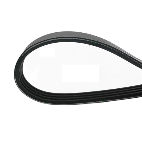 Correa acanalada serie PK 610 de caucho negro para mantenimiento eficiente