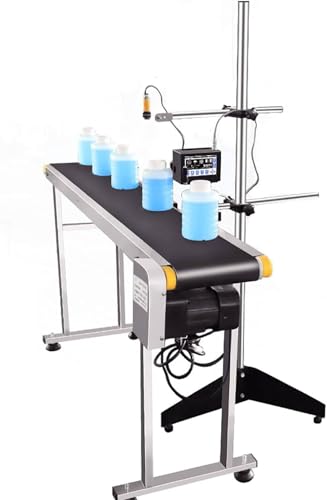 Máquina automática de codificación por inyección de tinta para código de barras, número de lote, etiquetas, imágenes e impresión de fecha para uso comercial y de pequeñas empresas