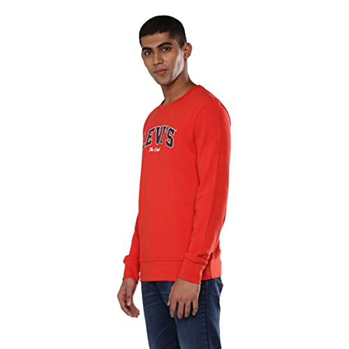 Image of Levi's Men's Cotton Sweatshirt (59638-0016 Red S)