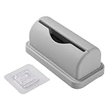 Trash Bag Dispenser Roll Holder, Wall Mounted, Self-Adhesive, for Bathrooms, Kitchens