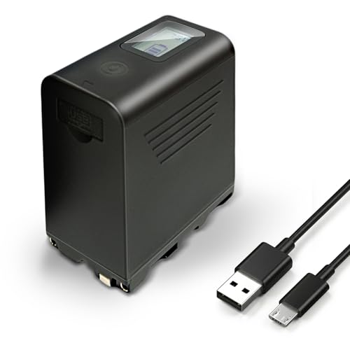 Amazon | SIXOCTAVE NP-F950 NP-F960 NP-F970 互換バッテリー [2ポート
